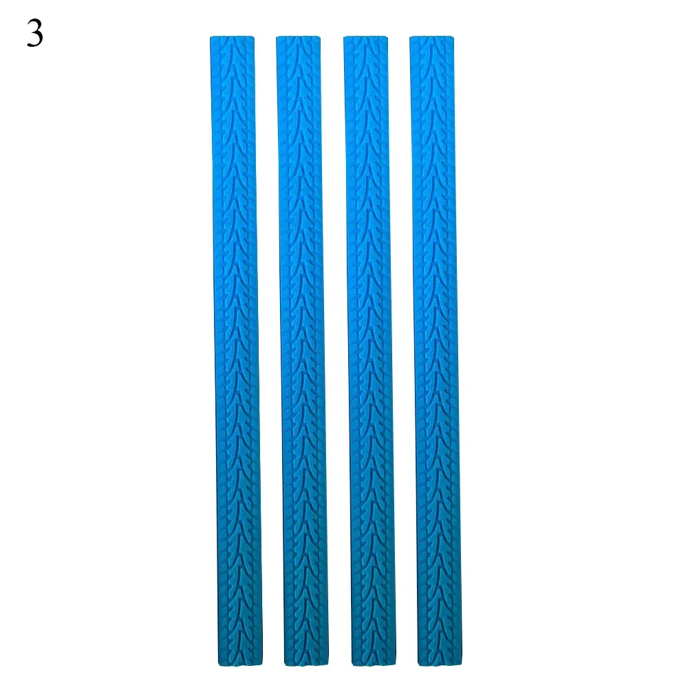 protection roues silicone texturée caoutchouc multicolores semi-circulaire accessoire bagage antichoc voyage trame imprimante pneu