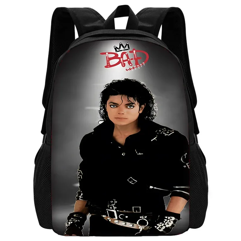 sac à dos pour enfants, chanteurs populaires, michaels jackson, avec sacs à déjeuner, sacs à crayons, sacs d'école pour garçons et filles, meilleur cadeau