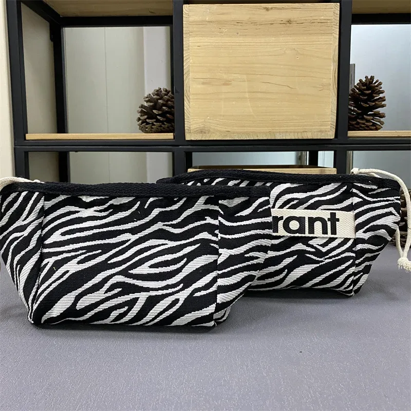 nouveau sac de rangement compact 2026, sac en toile, trousse de maquillage zippée, sac en tissu portable, sac intérieur, sac moyen