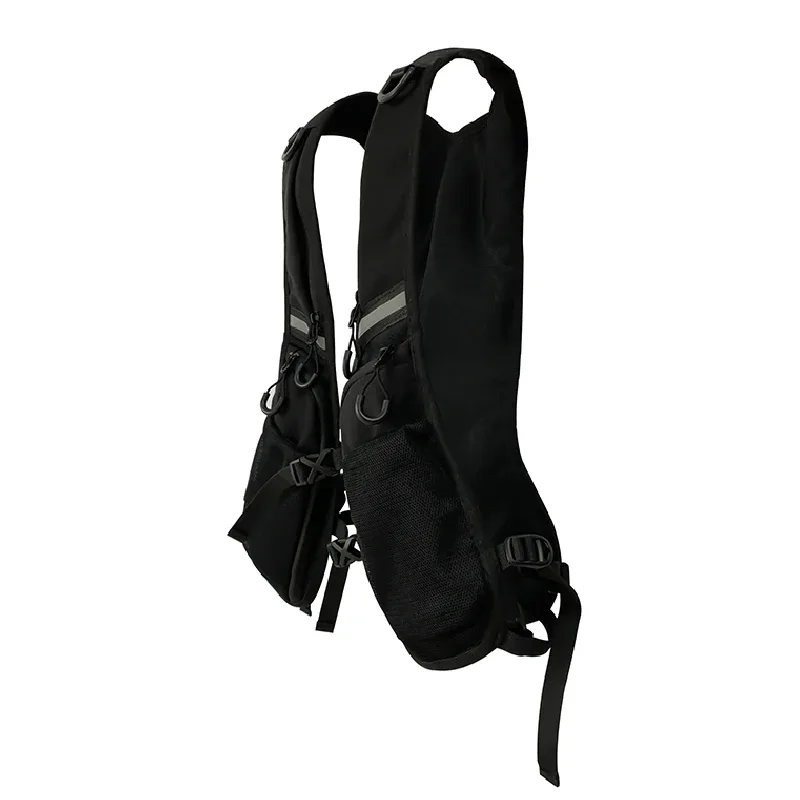 hip-hop streetwear poitrine plate-forme sac pour hommes mode étanche gilet tactique poitrine packs fonction stockage sac à dos poches en nylon