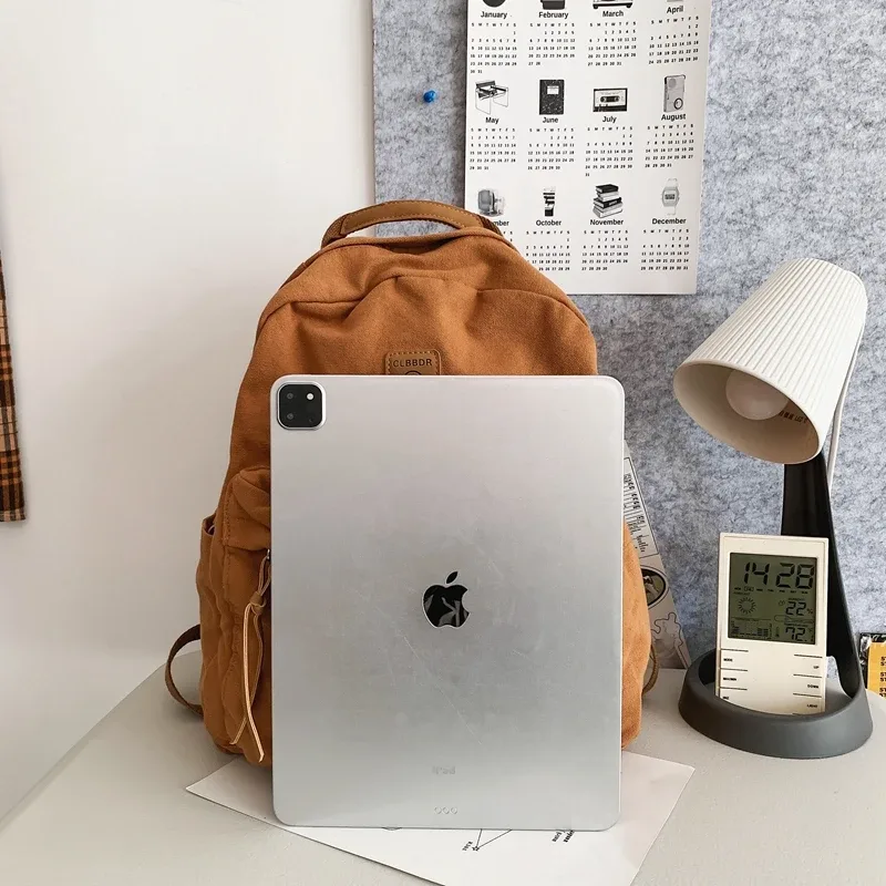 fille sac d'école nouvelle mode étudiant vintage femmes sac à dos toile femme pochette d'ordinateur voyage kawaii dames sac à dos
