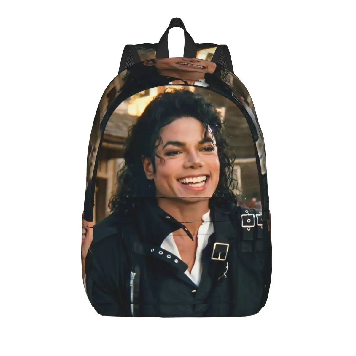 michael jacksons musical movie 2026 sac à dos pour hommes et femmes, sac à dos cool pour le lycée, le travail, sac à bandoulière pour ordinateur portable, sport