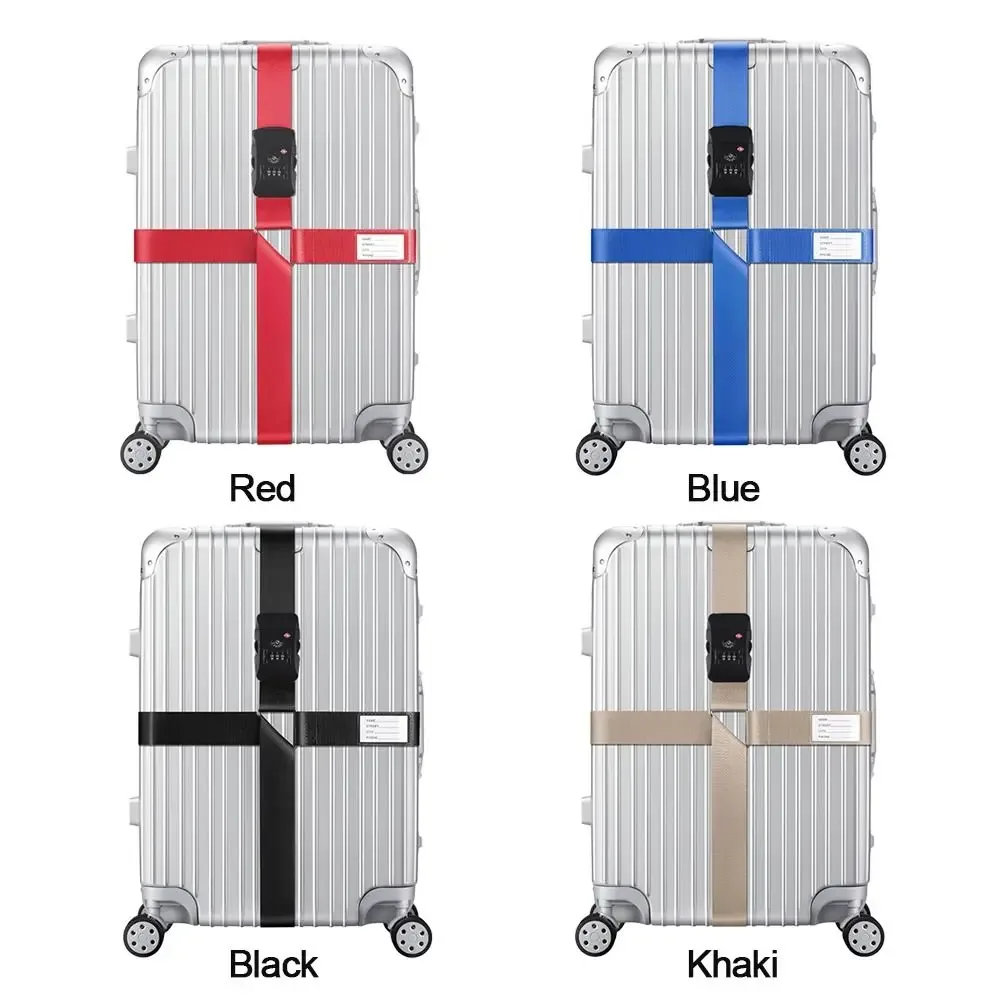 sangles de corde réglables pour valise de voyage, sangles tsa, mot de passe, peintures, serrure, ceinture croisée, accessoires