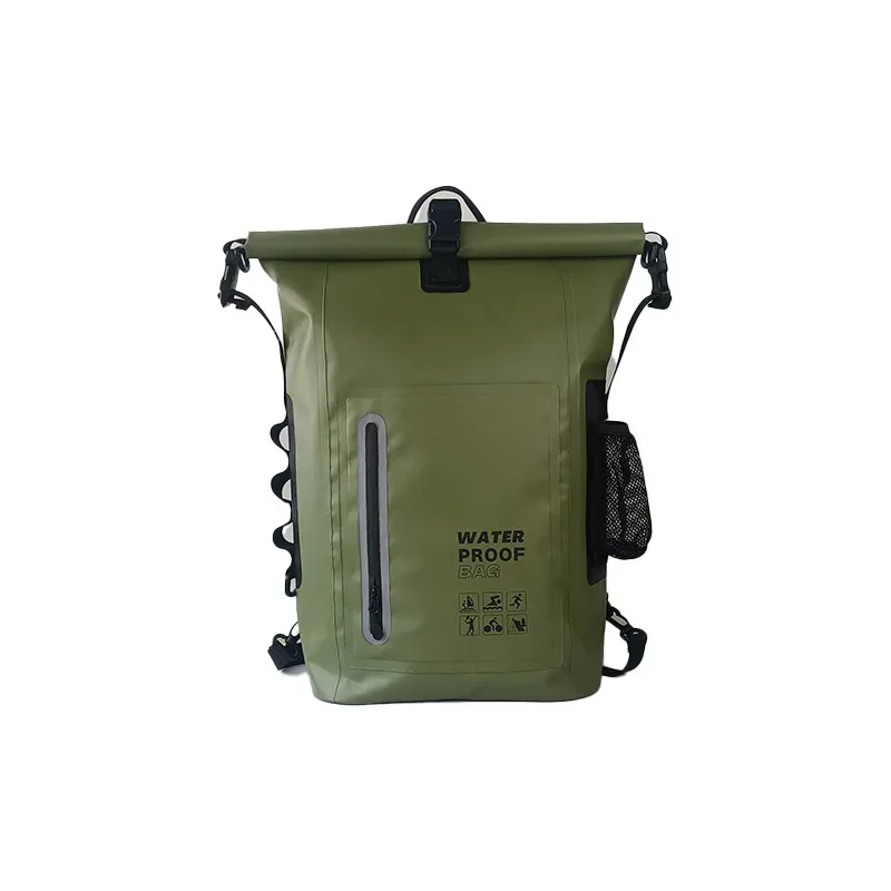 sac à dos étanche de sport en plein air, voyage décontracté, escalade, camping pique-nique, sac à bagages étanche vert