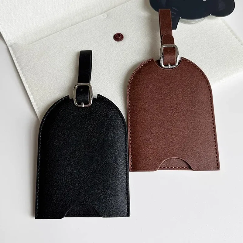 étiquette de bagage avec initiales personnalisées, logo personnalisé, lettre pour hommes et femmes, nom de valise, étiquettes d'avion en pu, accessoires de voyage