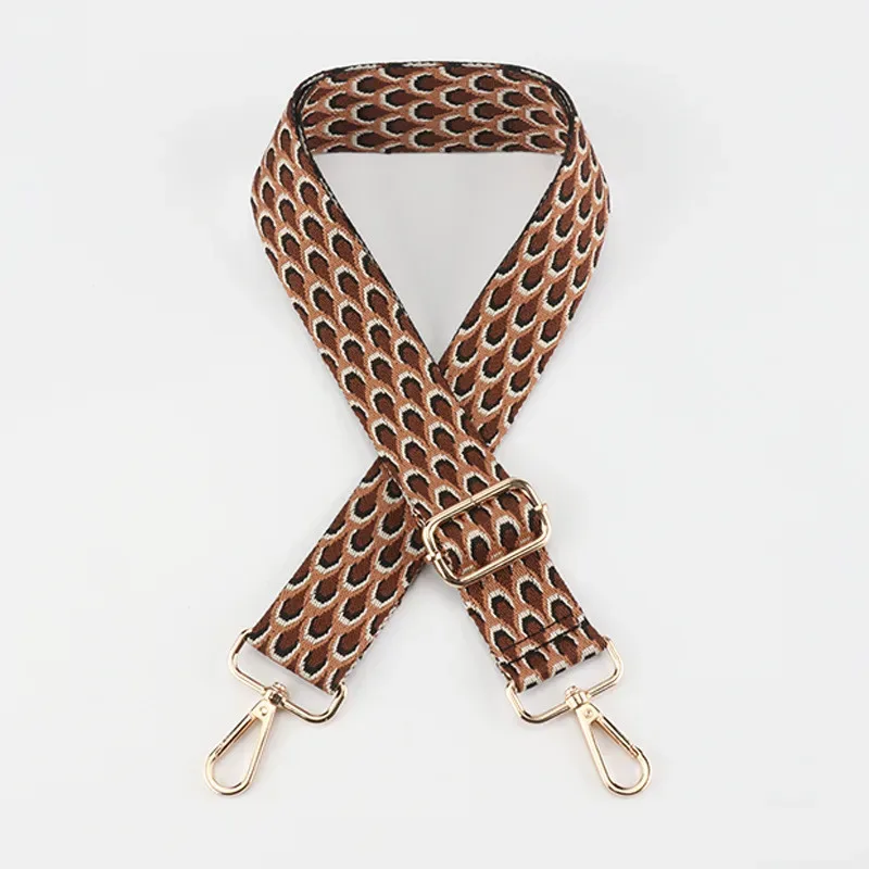 sangle de sacs à bandoulière de 3.8cm de large pour femmes, sangles de remplacement, longueur réglable 75-145 cm, ceinture en nylon, accessoires de sacs