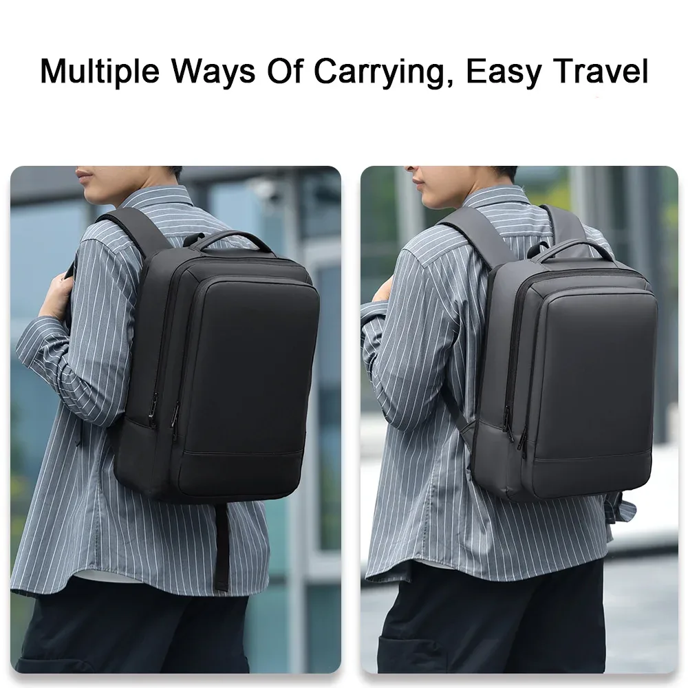 nouveau sac à dos de voyage extensible de grande capacité pour hommes et femmes, sac à dos de transport simple, sac d'ordinateur, sac à dos d'affaires