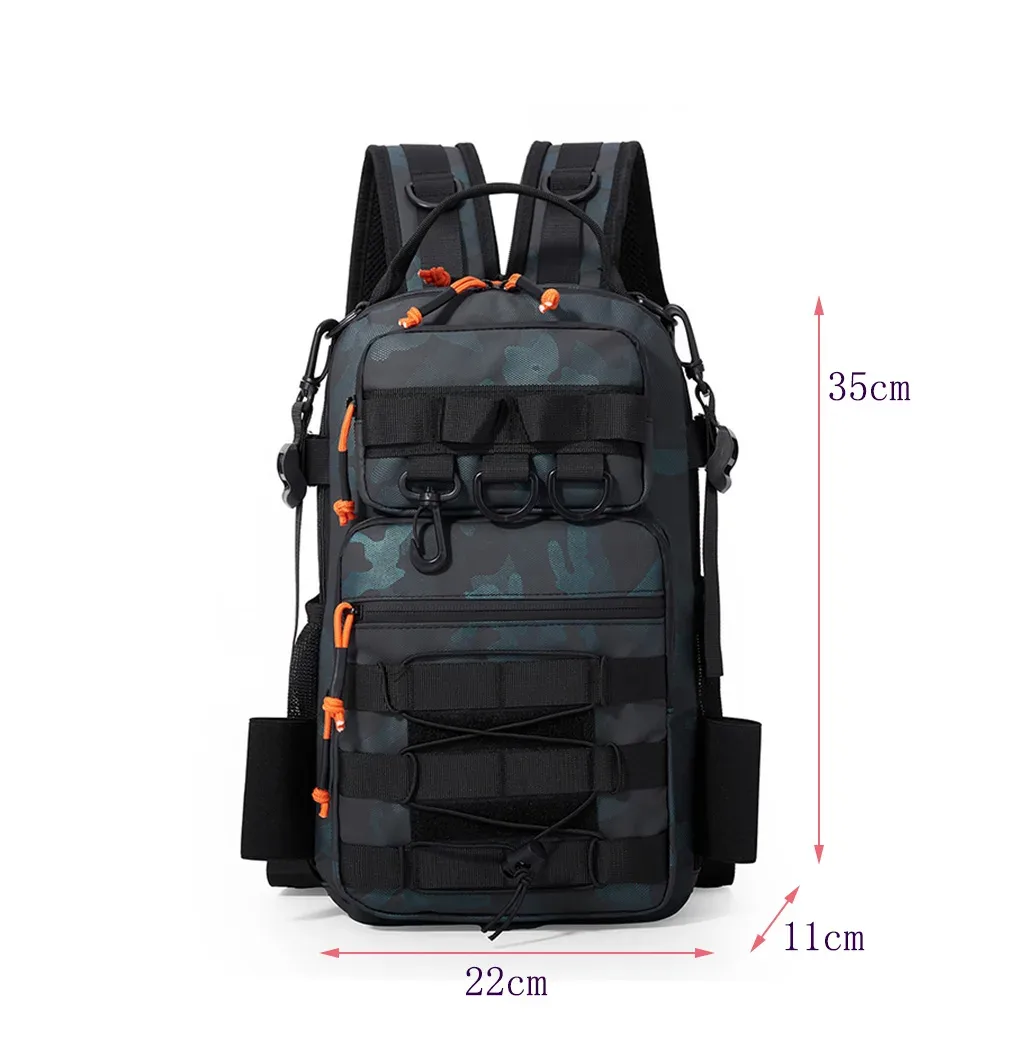 sac à dos pour matériel de pêche avec support pour canne à pêche, sac de haute qualité pour l'alpinisme, sacs tactiques d'extérieur, sac de trekking imperméable