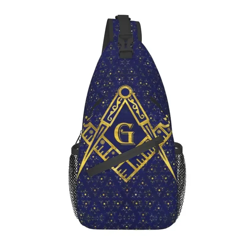 maçonnerie fronde poitrine sac à bandoulière hommes cool maçonnique franc-maçon épaule sac à dos pour voyage cyclisme