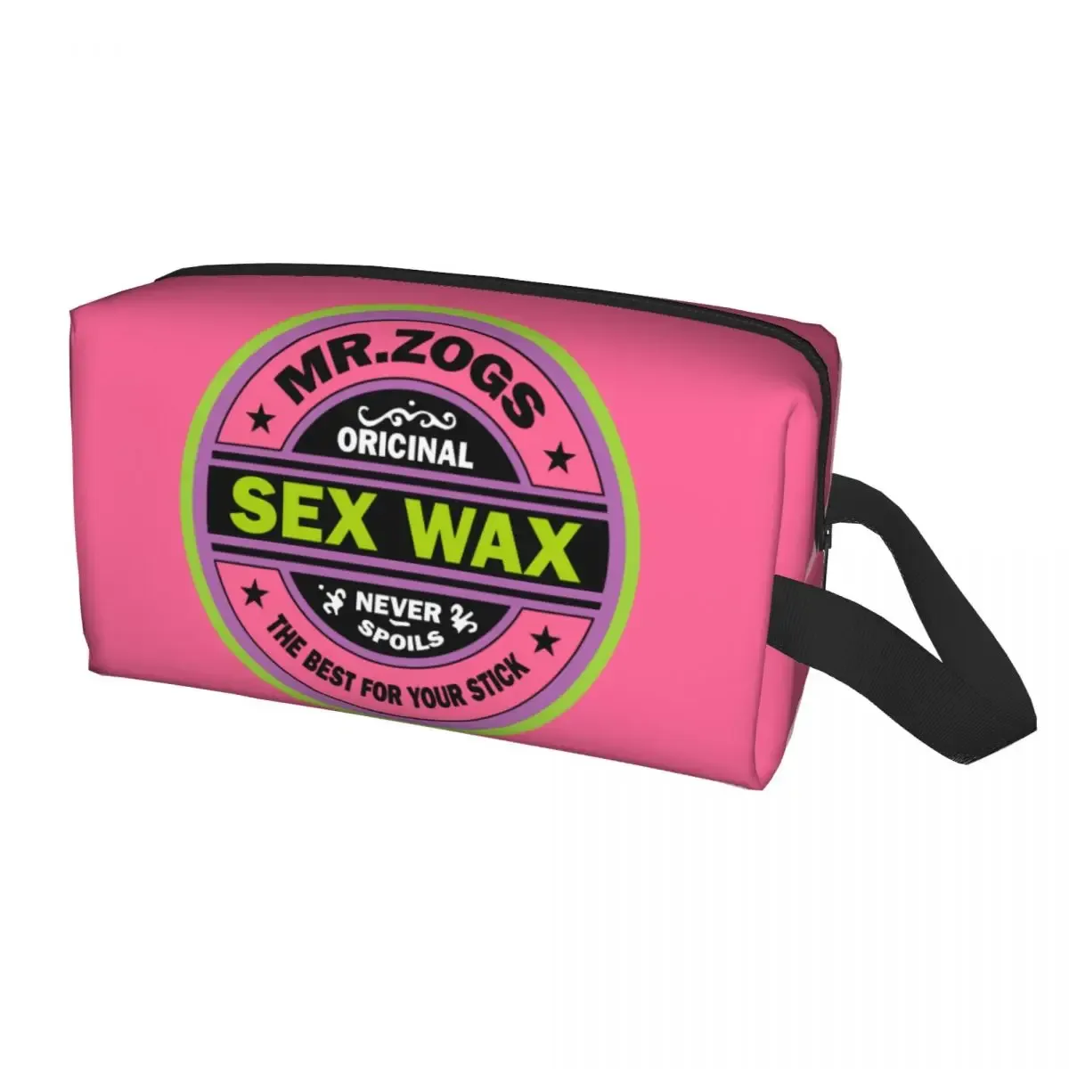 trousse de maquillage personnalisée mr zogs surfing sex warm pour femmes, trousses de toilette de rangement, trousse de maquillage de voyage, trousse de maquillage de mode, évaluation