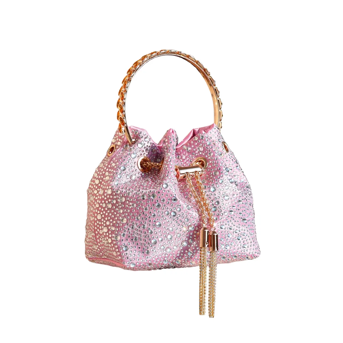poignée strass pochette de soirée sacs à main et sac à main de luxe sac à bandoulière design brillant cristal pochette sac à main sac seau