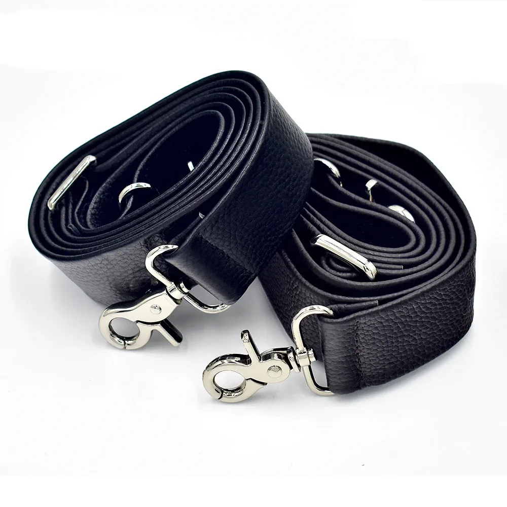 sacs en cuir véritable sangle réglable remplacement ceinture détachable pour hommes poignée sac à bandoulière accessoires boucle ceintures 150cm