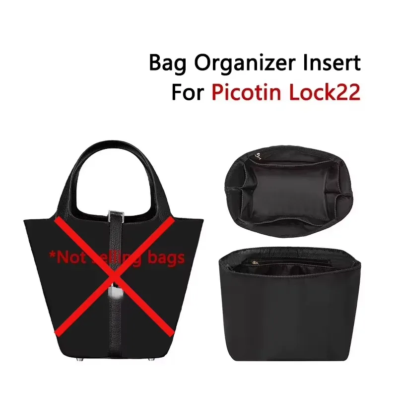 organisateur de sac léger pour picotin 18 22, insert de sac en nylon durable, imperméable, support de sac, accessoires de sac
