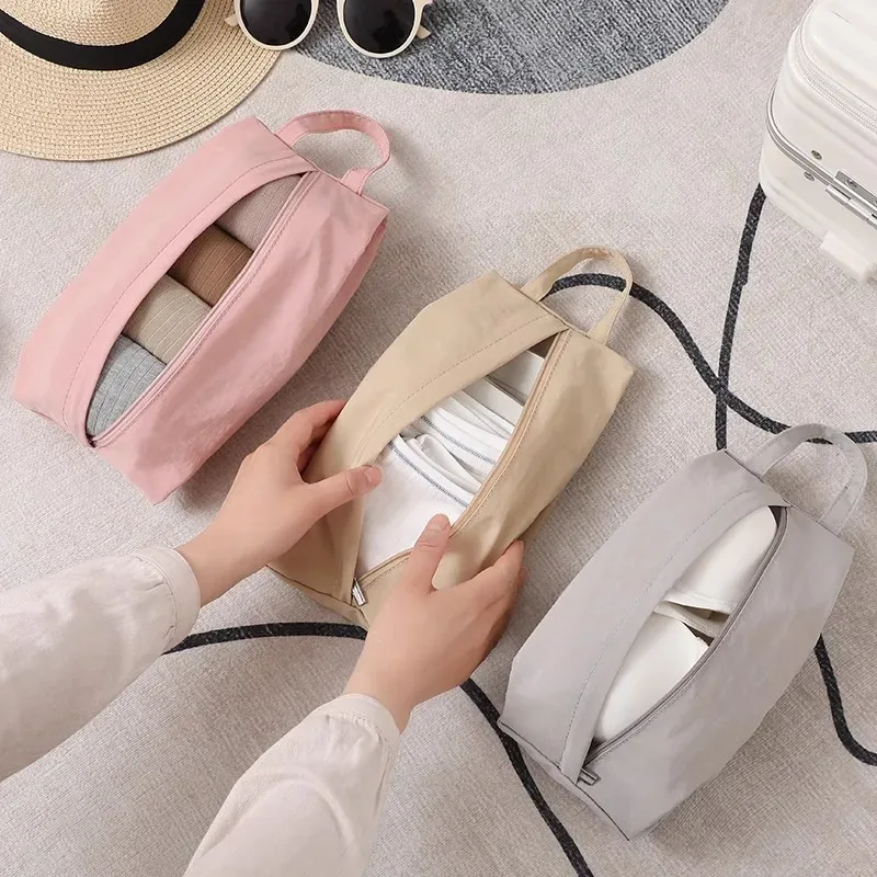 sac de rangement pour sous-vêtements, 3/1 pièces, organisateur de voyage étanche, soutien-gorge, bagages, chaussettes, sac de tri portable, sacs de maquillage résistants à l'usure