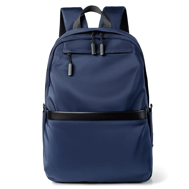 rilidépensé-sac à dos d'affaires pour homme, sac d'ordinateur de grande capacité, sac à dos de voyage simple, sac à dos universitaire décontracté