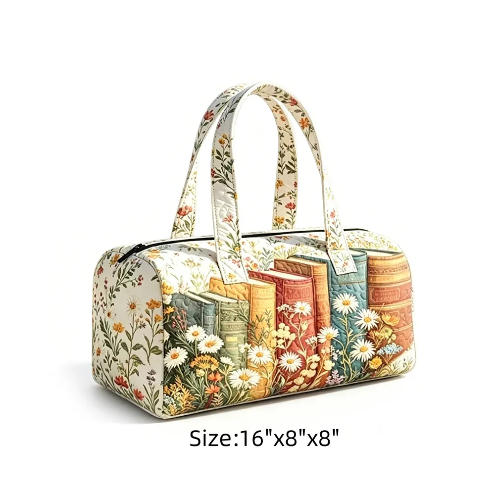 sac de voyage tropical motif ciel étoilé, imprimé flamants roses et palmiers, sac de nuit matelassé bleu marine pour femme, idéal pour les vacances d'été à la plage