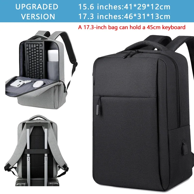 sac à dos personnalisé avec logo, sacoche pour ordinateur portable en nylon de 15 et 17 pouces, sac cadeau, sac à dos pour hommes d'affaires, image et nom imprimés