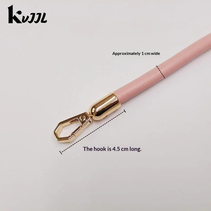 sangle de remplacement en cuir pu tressé de 30 cm pour sacs à main, accessoires pour sacs à bandoulière, ceintures pour sacs, sangle de sac à main