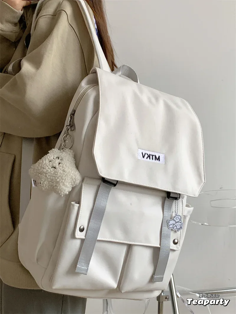 grand sac de voyage japonais pour adolescent cartable femme nouvelle mode harajuku collage étudiants sac à dos étanche voyage mochila