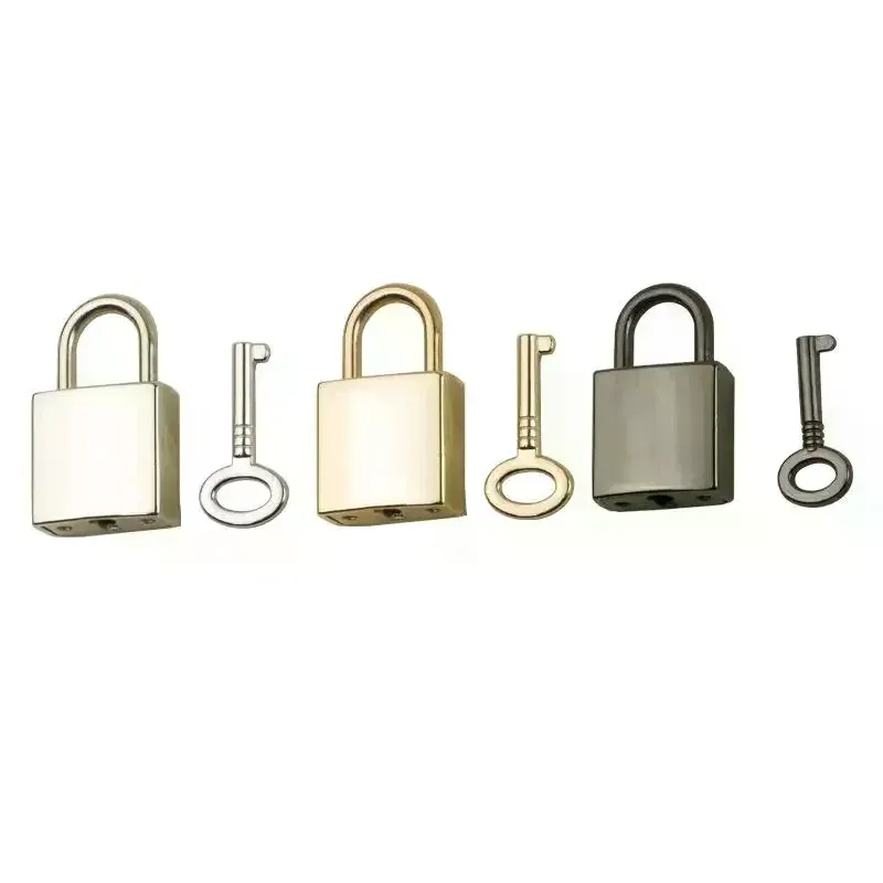 cadenas serrure tsa alliage zinc clé couleur argent doré clair vieilli noir mat protection sécurité usage voyage