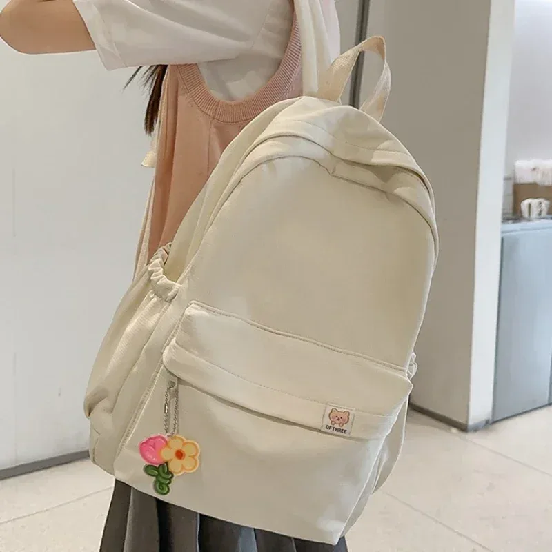 sac à dos en nylon imperméable pour femme, sac de voyage pour femme, sacs à dos, cartable pour adolescentes, sac à documents solide, cartable mochila, nouveau