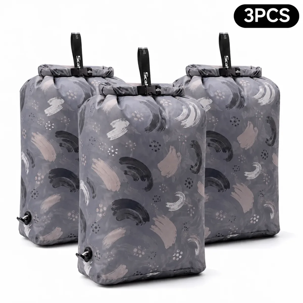 sac de compression de voyage 20l en nylon 30d, organisateur de vêtements pour économiser de l'espace, sac de rangement résistant à l'eau pour bagages et camping