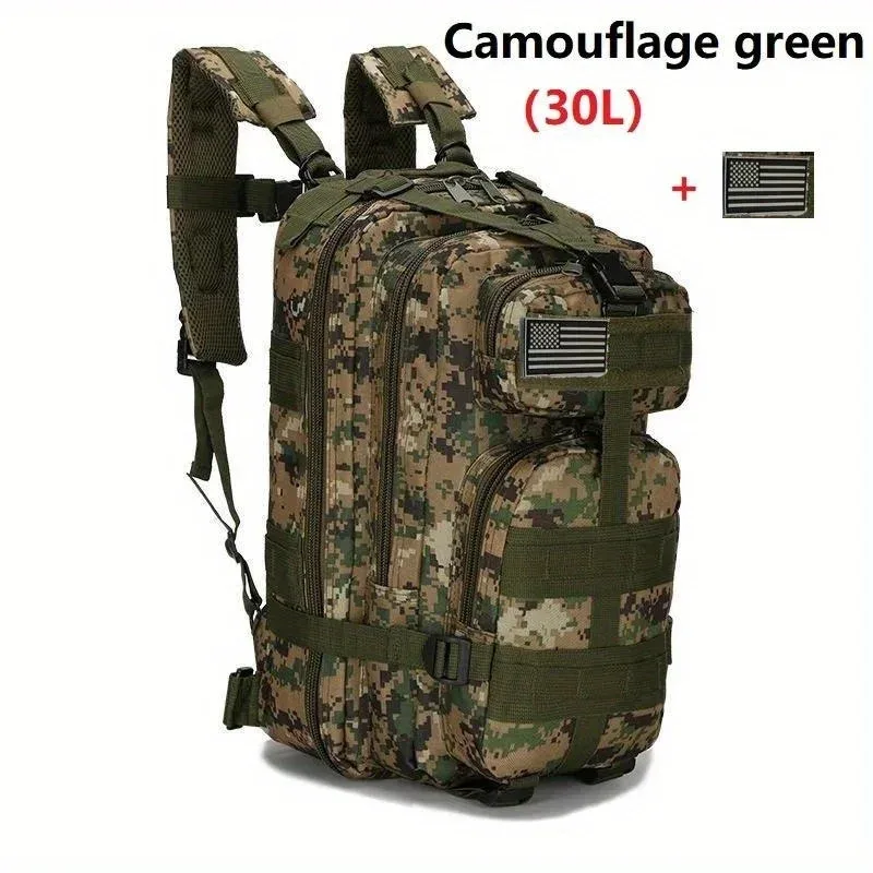 50l/30l sac à dos militaire d'assaut pour hommes, 3 jours bug out sac molle sac à dos pour camping sac à dos de sport en plein air sacs à dos