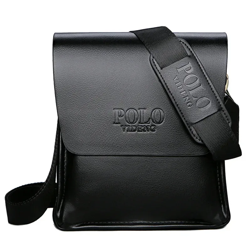 sac à bandoulière tendance pour homme, sac vertical polo pour les loisirs et les affaires