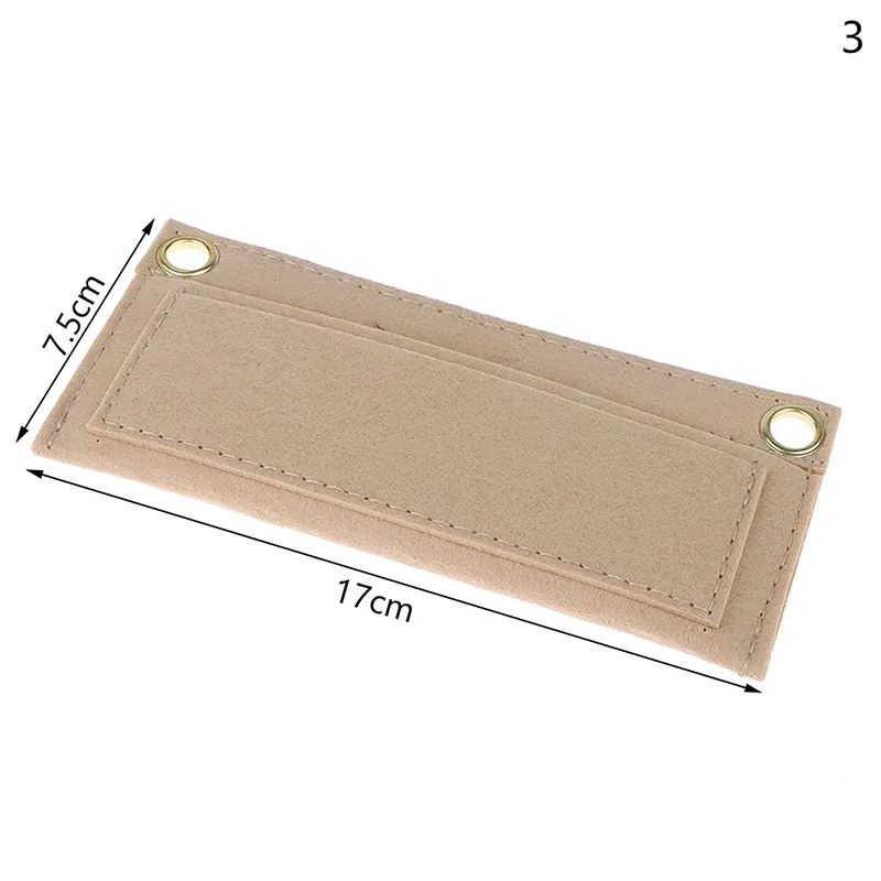sac à bandoulière rétro-équipé d'une couche interne, portefeuille en feutre, doublure de carte gt, conteneur organisateur, accessoires, 1 pièce