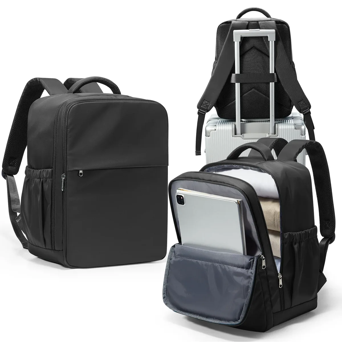 ryanair 40x30x20 sac à dos résistant à l'eau sac femmes cabine voyage sac à dos pochette d'ordinateur grande capacité easyjet sac à dos de transport