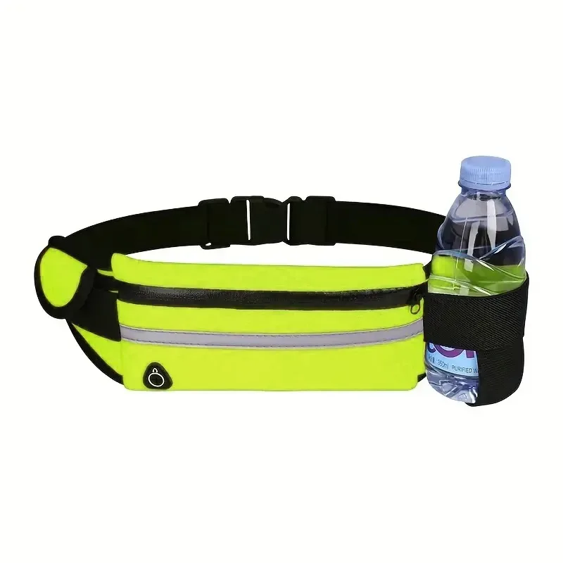 sac de taille de course étanche pour hommes et femmes, ceinture de sport, sac de sport, support de téléphone, sac de taille de ceinture de course à vélo, portefeuille de maintien dans l'eau