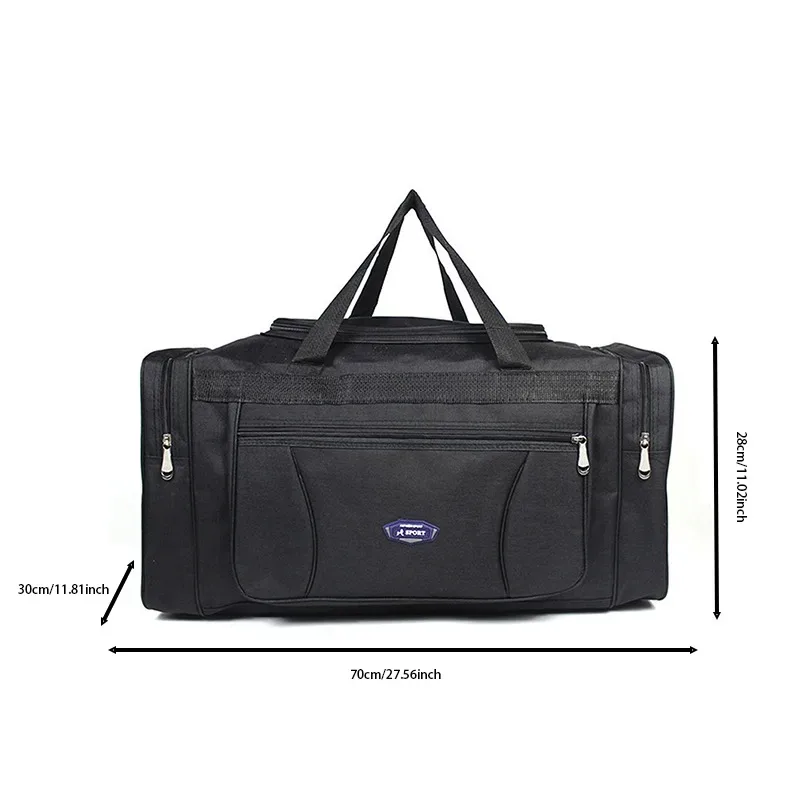 oxford – sacs de voyage imperméables pour hommes, bagages à main, grand sac de voyage d'affaires de grande capacité, sac de voyage pour week-end