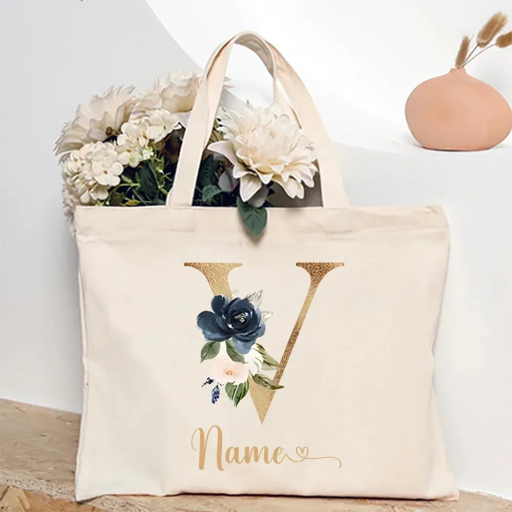 sac fourre-tout personnalisé pour demoiselle d'honneur avec initiales et nom, sac à bandoulière, sac de fête de bachelorette, sac à main de mariée, cadeau pour elle