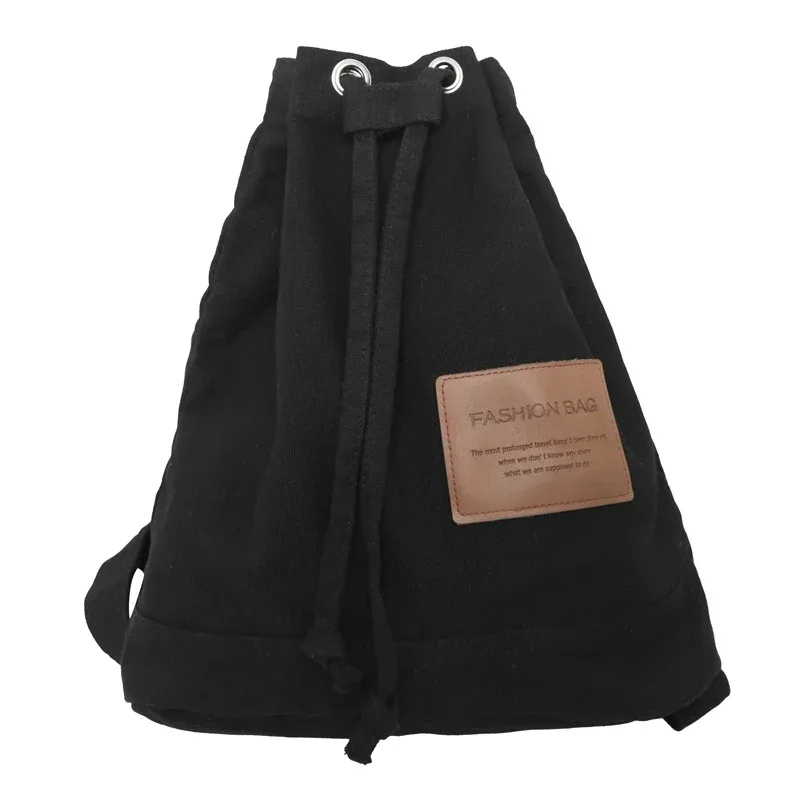 sac d'école solide décontracté, sac à dos en toile à la mode, sac à dos de grande capacité pour les déplacements, sac de voyage pour étudiants, nouvelle collection 2026