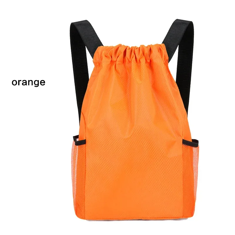 sac de sport étanche avec logo personnalisé, sac à cordon de proximité, sac de plage, natation, basket-ball, danse, yoga, motif personnalisé, nom imprimé