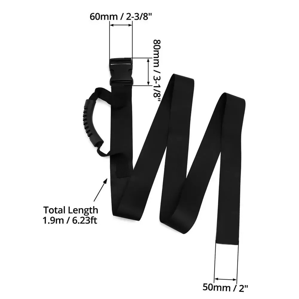ceinture transport nylon noire boîte carton stabilité bandes latérales usage voyage livres emballage bois