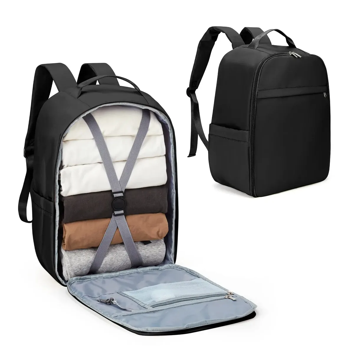 vekros-sac à dos de bagage à main pour ryanair, bagage de cabine, easyjet, observateur, avion, transport, voyage, 40x20x25, 45x36x20