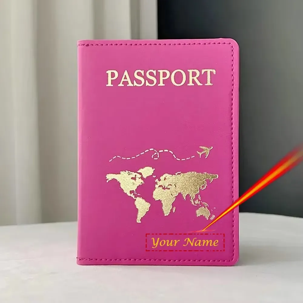 couverture de passeport personnalisé prenom pour femmes, couverture passeport personnalisé porte-passeport gravé avec noms, protege passport personalisé mignon, couples
