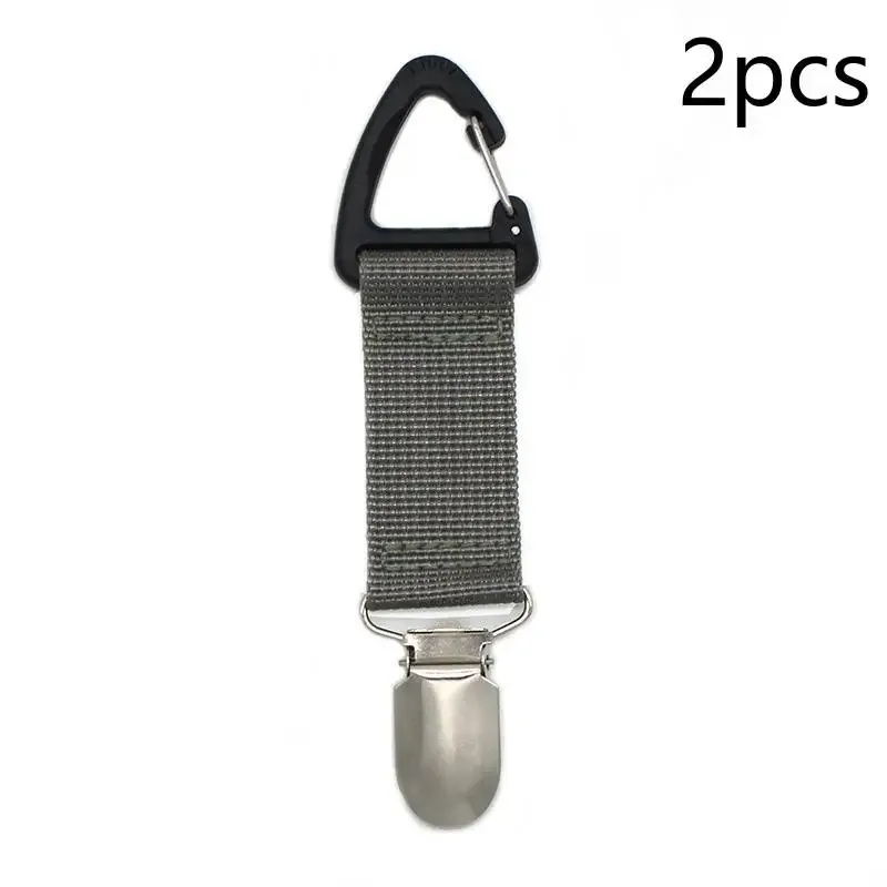 sangle nylon clip chapeau multicouleur activité plein air voyage pratique mains libres fixation stable