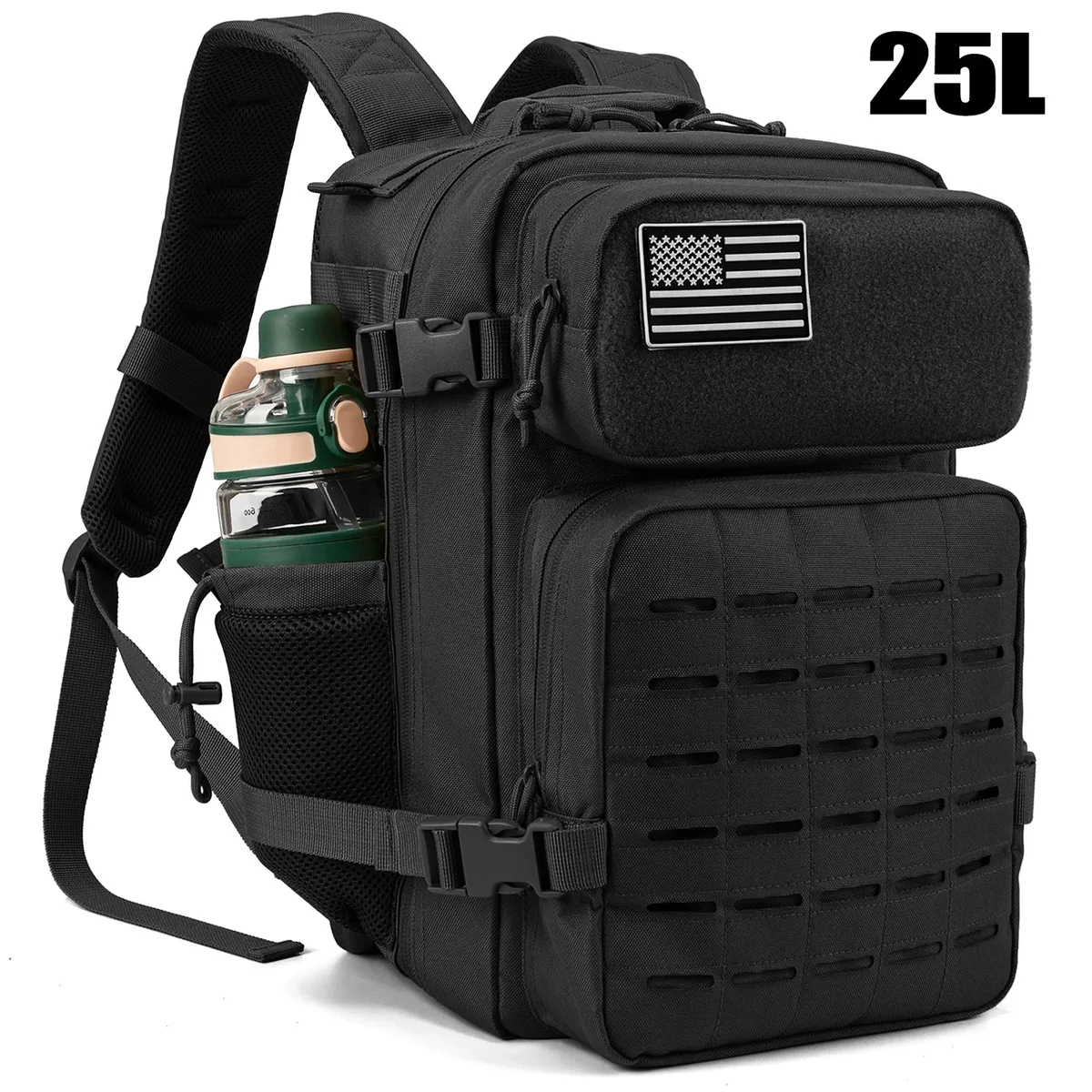 sac à dos de randonnée 25l / 45l, adapté au camping, à la pêche et aux activités sportives, et idéal pour une utilisation quotidienne, la remise en forme et les voyages