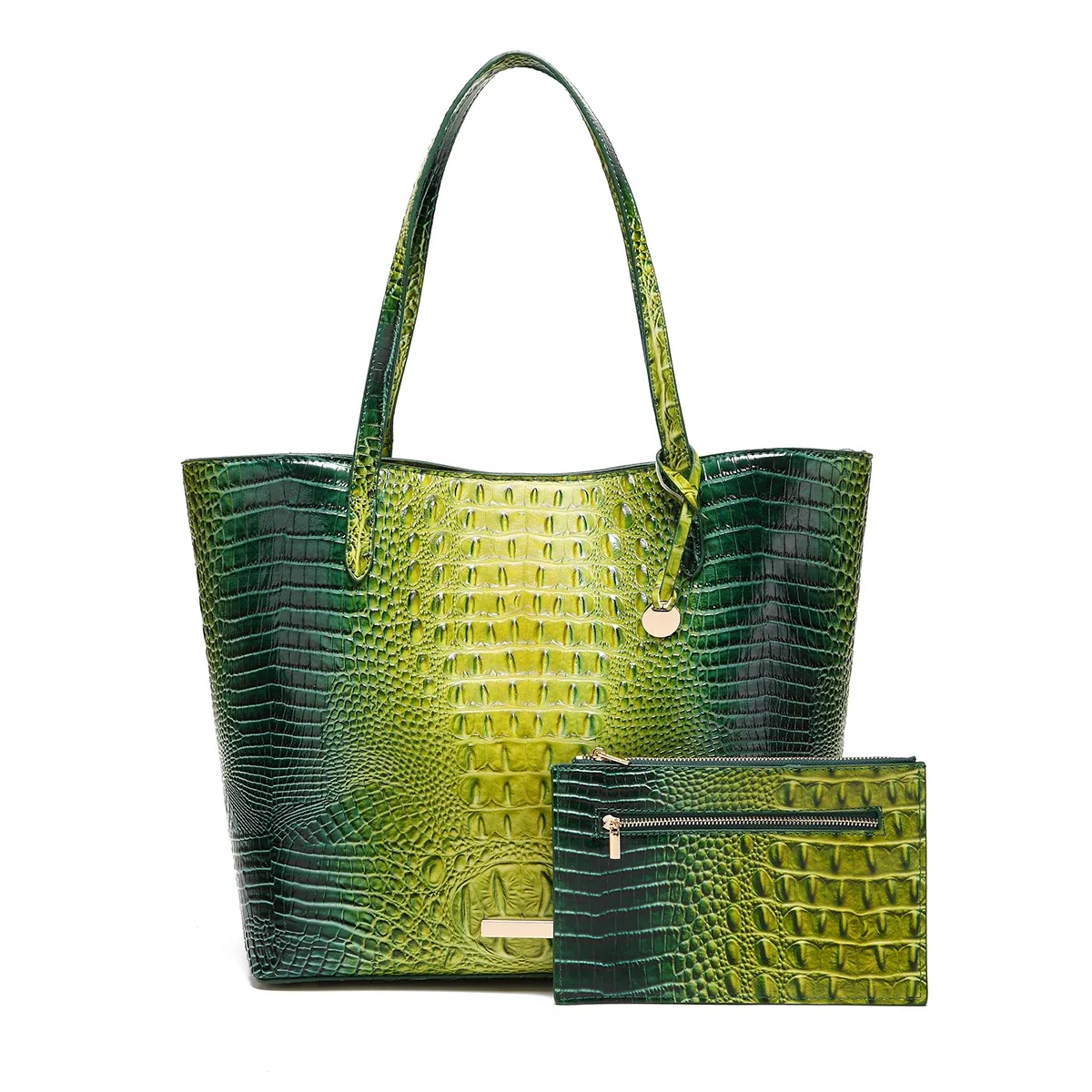 ensemble de sacs fourre-tout à texture gaufrée pour femmes, grand sac de transport avec pochette zippée amovible, sac à main à bandoulière multi-compartiments pour le camping, la plage, les pique-niques et les sorties d'une journée