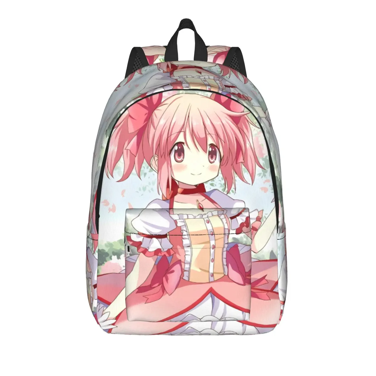 sac à dos homura puella magi madoka magica anime pour étudiants, randonnée, voyage, kyubey, pour hommes et femmes, sacs en toile pour ordinateur portable