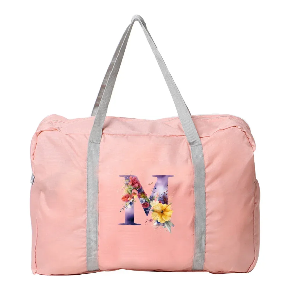 sac de voyage pliable réutilisable grande taille à motif papillon imprimé, sac de rangement écologique pour vêtements, sac de rangement pour articles ménagers et courses