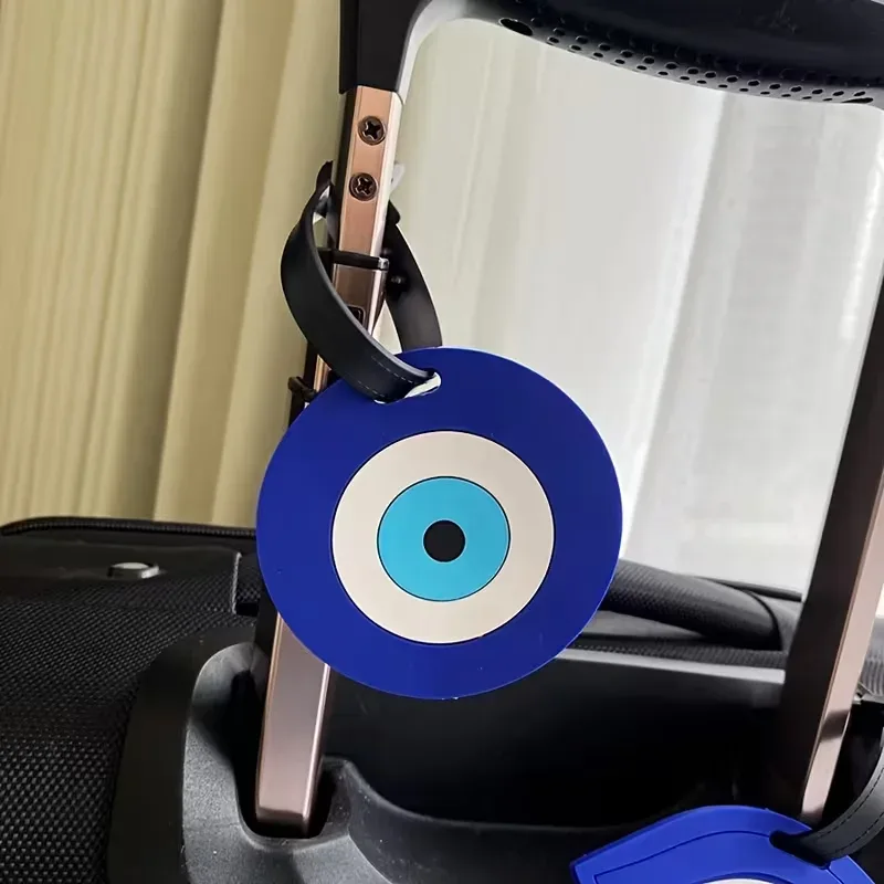 étiquettes de bagages créatives, étiquettes d'identification de valise, étiquettes anti-perte pour bagages, étiquettes portables pour accessoires de voyage
