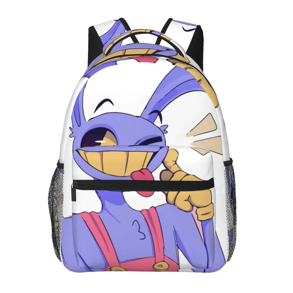 jax the amazing digital circus fanart animation series sacs à dos pour garçons et filles, sacs d'école pour étudiants, sac à dos pour ordinateur portable, sac à bandoulière