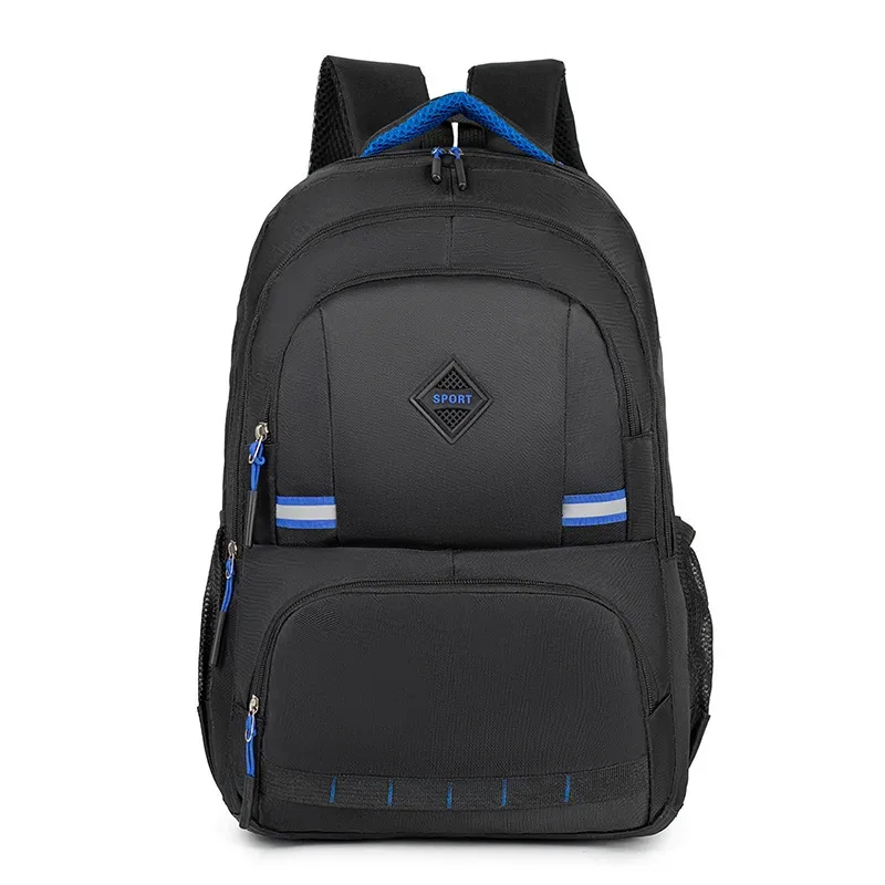 sac à dos nouvelle grande capacité sac d'ordinateur hommes simple mode collège étudiant sac ordinateur portable d'affaires double sacs à bandoulière