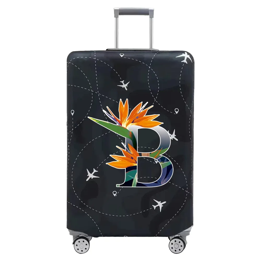 housse de protection pour bagages, accessoires de voyage, anti-poussière et résistante à l'usure, série letter, 18-32 pouces