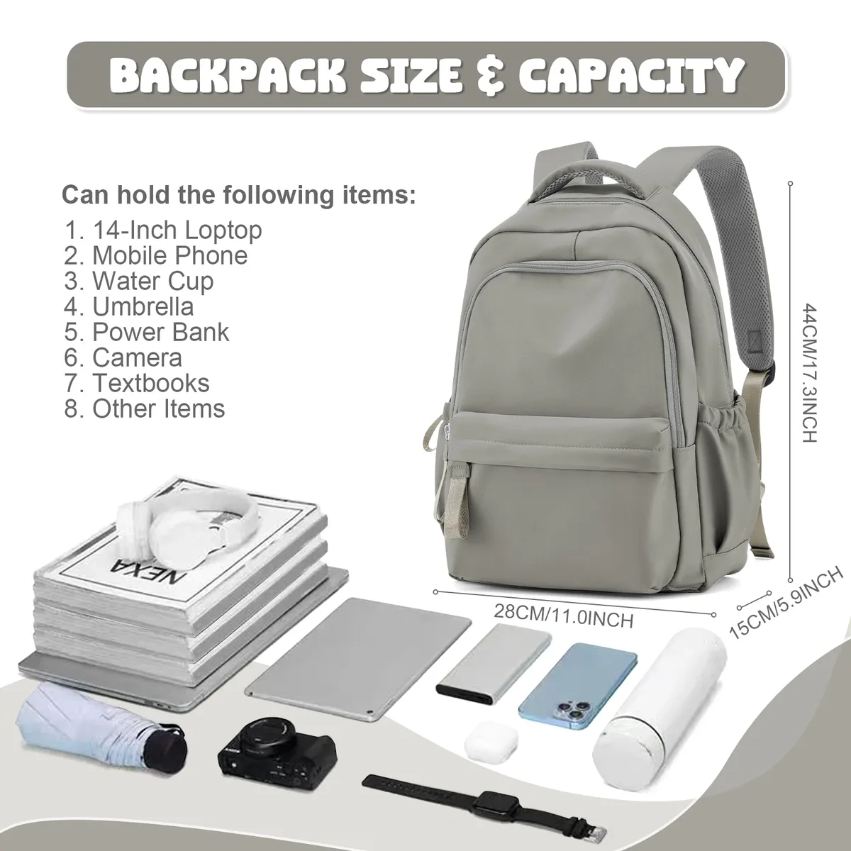 sac à dos pour ordinateur portable pour femme, sac à dos de travail antivol pour 14 pouces, sac à dos d'école pour infirmière, sac à livres pour adolescentes et garçons
