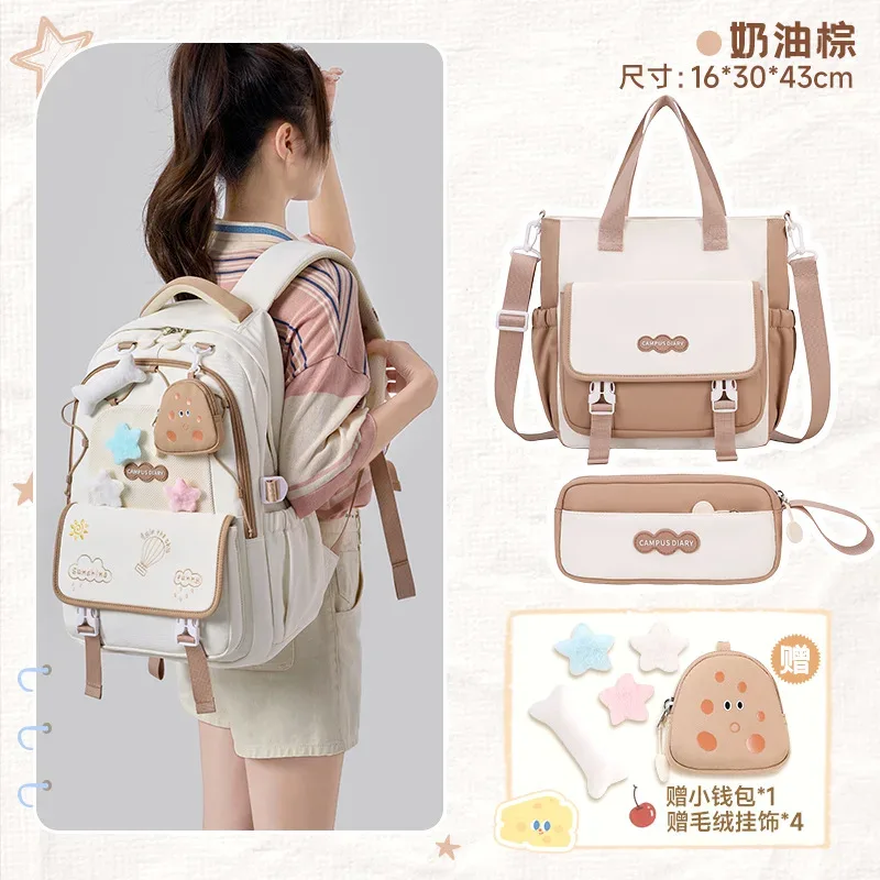 sac à dos scolaire tendance pour filles, sacs d'école pour adolescentes, sac à dos pour ordinateur portable, sac à dos de voyage décontracté, sac à livres, cartable pour enfants, imperméable