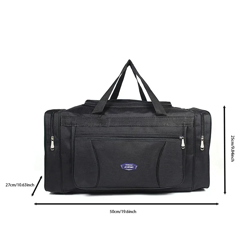 oxford – sacs de voyage imperméables pour hommes, bagages à main, grand sac de voyage d'affaires de grande capacité, sac de voyage pour week-end